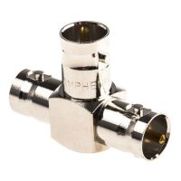 Amphenol RF BNC T-Adapter - 75Ω - Weiblich zu Weiblich - Frequenzbereich bis 1GHz
