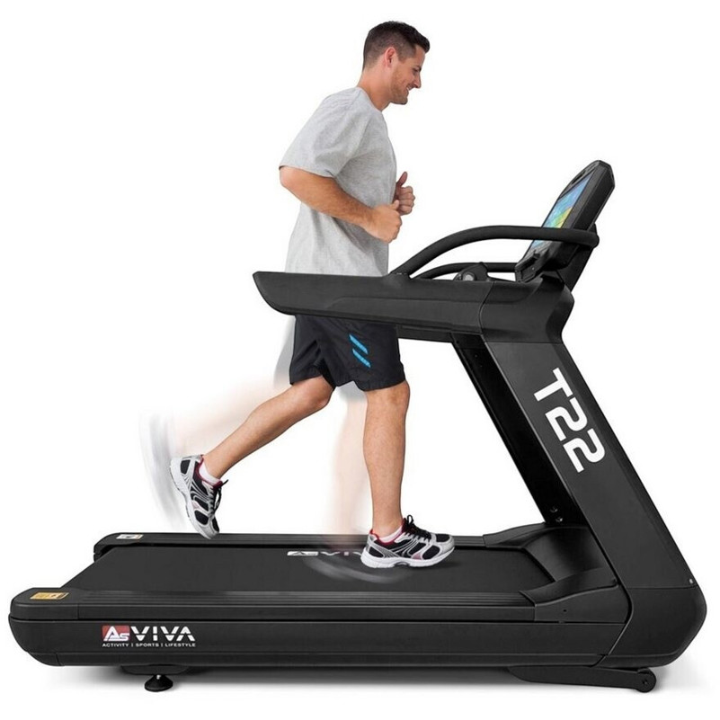 AsVIVA T22 Studio Pro Laufband - Professionelles Fitnessgerät für Zuhause