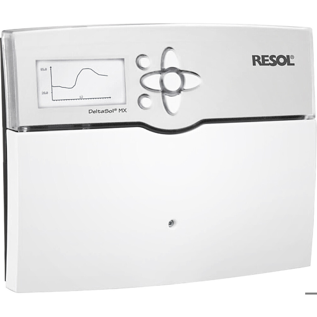 Resol Deltasol MX Komplett-Set - Solarregler mit 6 Temperaturfühlern für Solarthermie-Anlagen