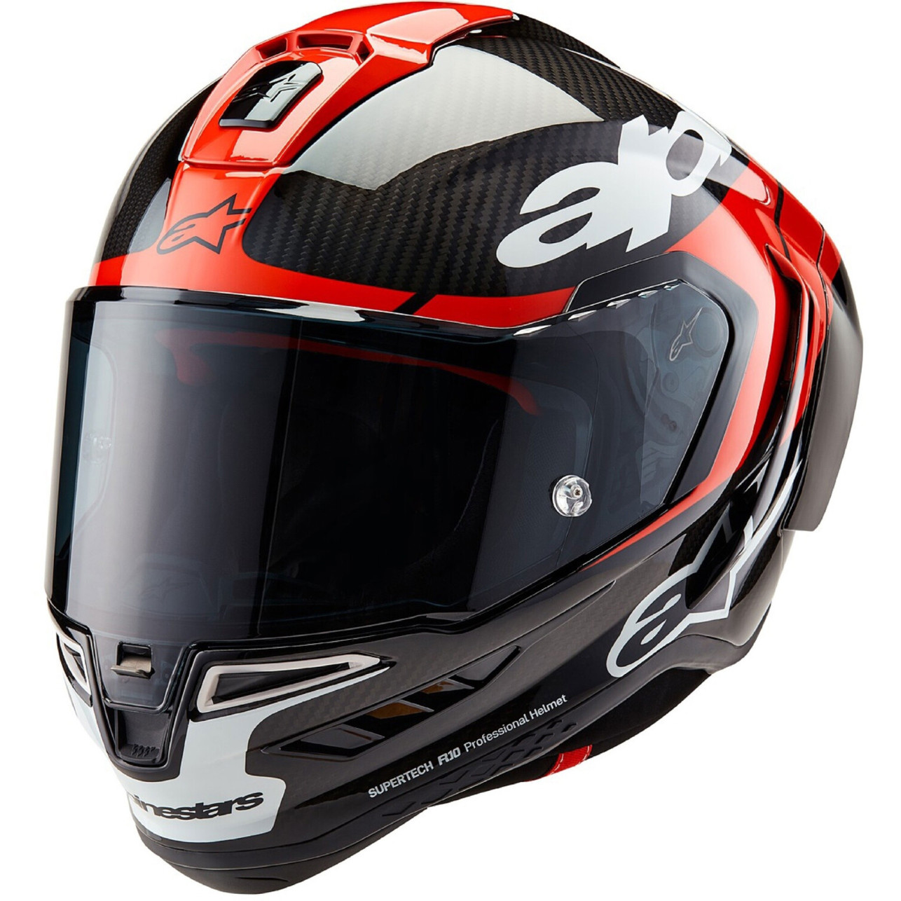 Alpinestars Supertech R10 Element schwarz/carbon/rot