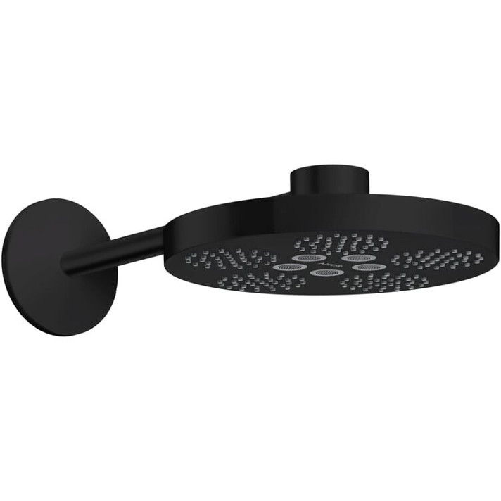 Axor One Duschkopf mit Brausearm 2Jet - Schwarz Matt (48492670)