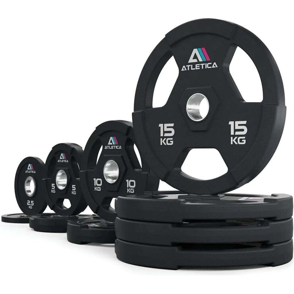 Atletica 95 kg Gripper Plates Set - Ideal für Hanteltraining
