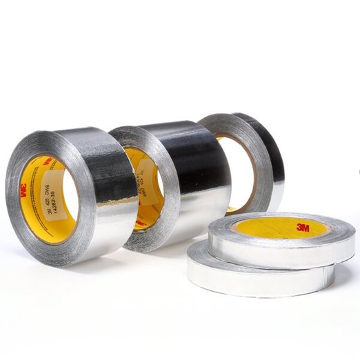3M™ Aluminiumklebeband 425 - Silber, 25 mm x 55 m, 0.12 mm | Hochleistungs-Abschirmband