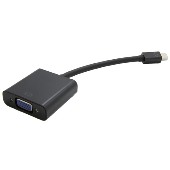 Mini DisplayPort zu VGA Adapter - Aktiv | VALUE Mini DP ST | Hochwertige Videoübertragung