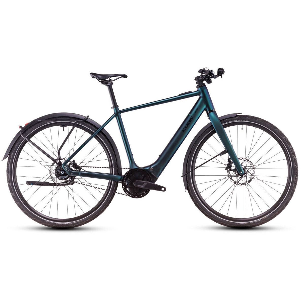 Cube Editor Hybrid SLT FE 400X E-Bike 2025 - Urban Pedelec mit Bosch Motor & Riemenantrieb
