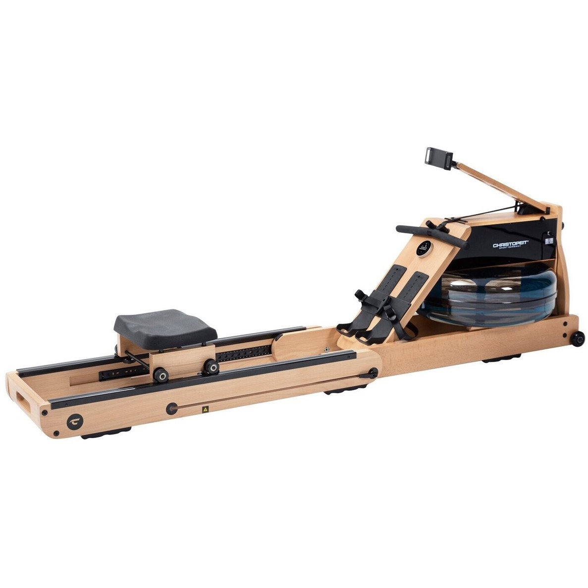 Christopeit WP 5000 Holz-Wasserrudergerät – Optimales Rudergerät für Fitness und Ausdauertraining