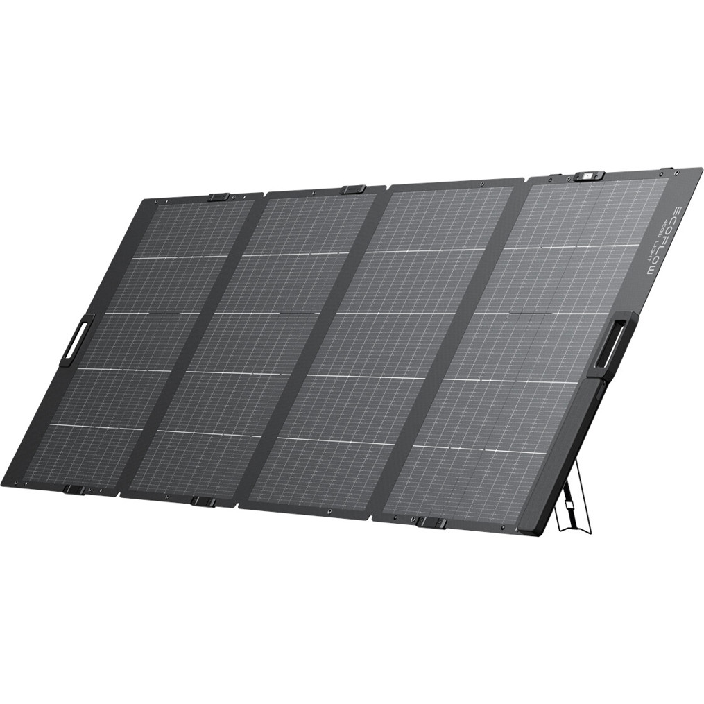 EcoFlow 400W Flexibles Bifaziales Solarmodul - Tragbar & Faltbar für Camping, Wohnmobil & Boot