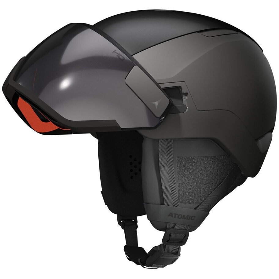 Atomic Volant Visor Helm - Schwarz/Metallic