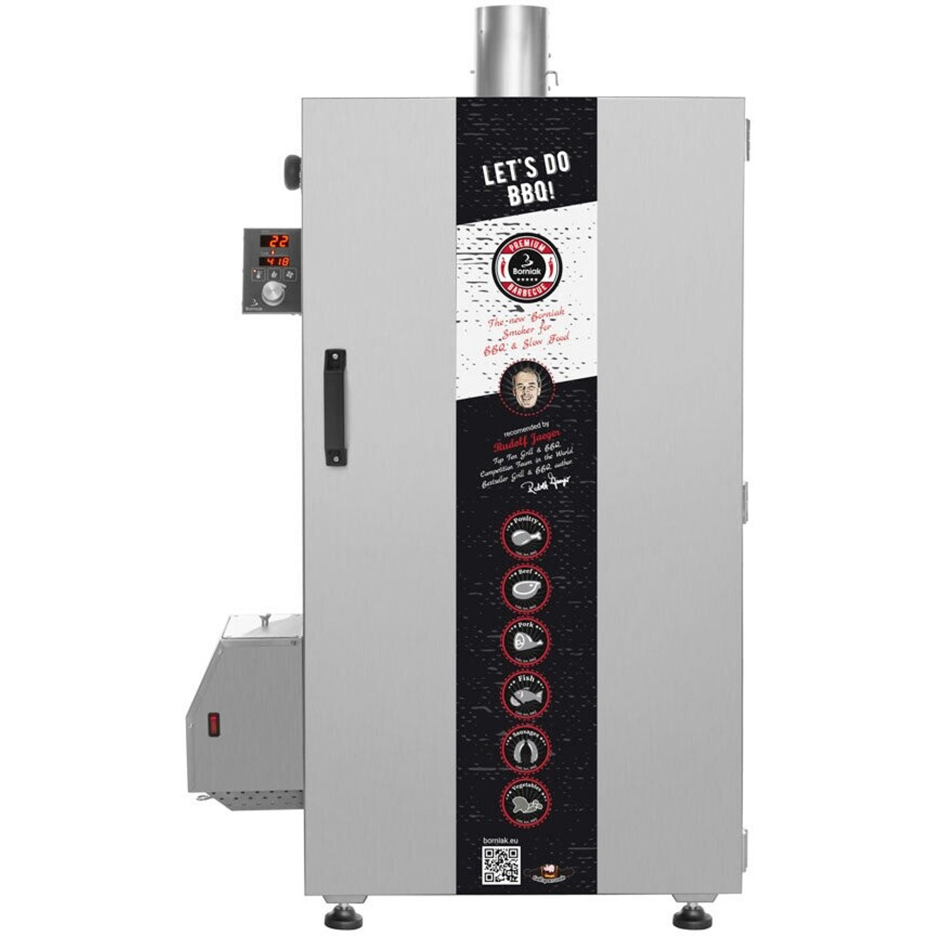 Borniak Digitaler Räucherofen (BBDST 150 V1.4)