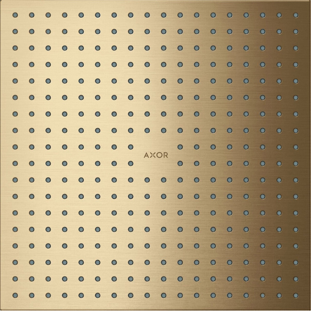 Axor ShowerSolutions 1jet Deckenmontage Kopfbrause - Bronze gebürstet (35317140)