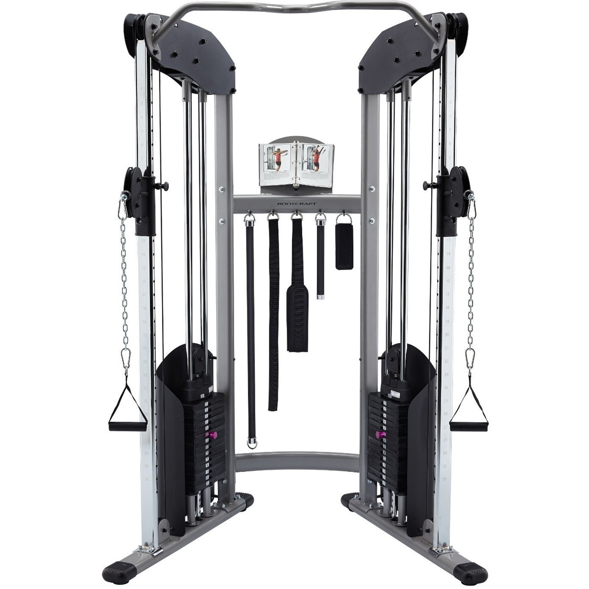 Body Craft HFT Kabelzugstation mit Hantelbank F603 - Multifunktionale Fitnesslösung