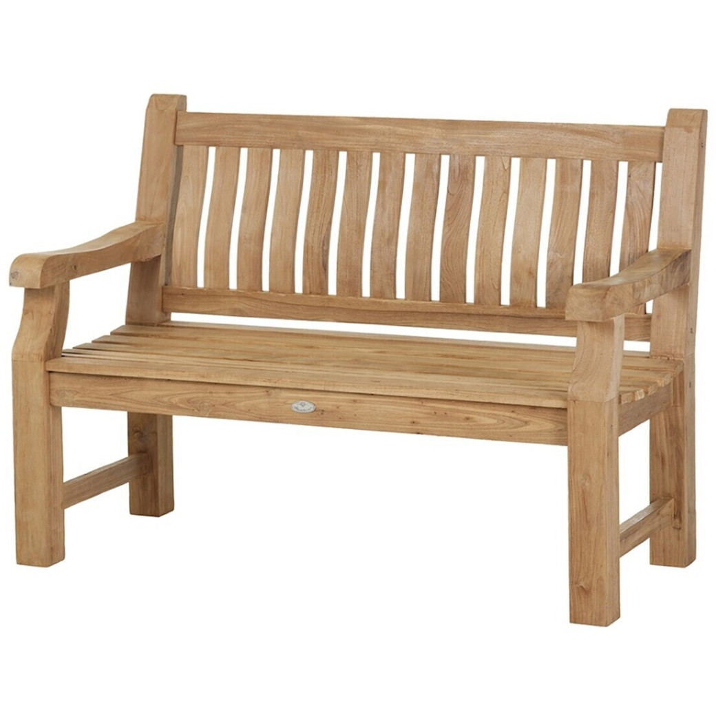 Diamond Garden Chateau Landhausbank recycled Teak natur/beige (DiGa 30017-NAT)