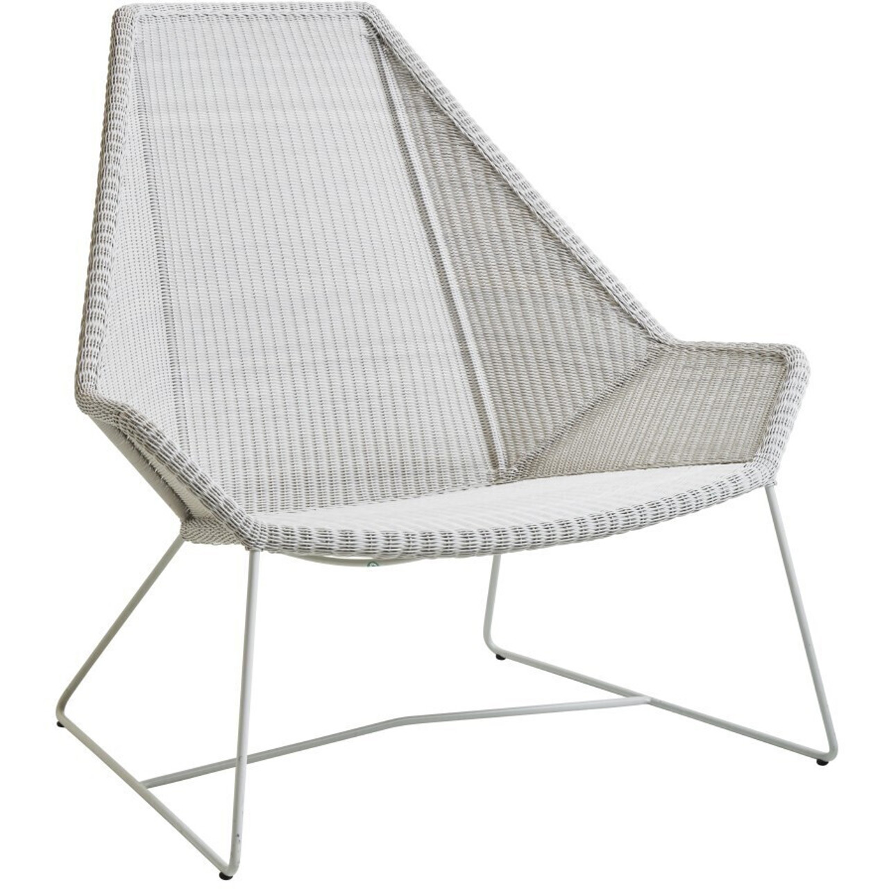 Cane-line Highbacksessel Breeze LW White grey