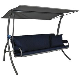 Angerer Elegance Joy Hollywoodschaukel 3-Sitzer marineblau