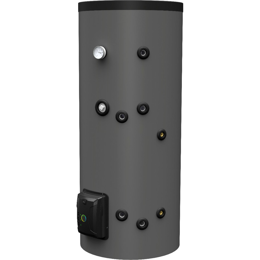 fothermo Photovoltaischer Standboiler 200 Liter - Solarspeicher mit 1.800W Heizleistung für 1-4 Personen