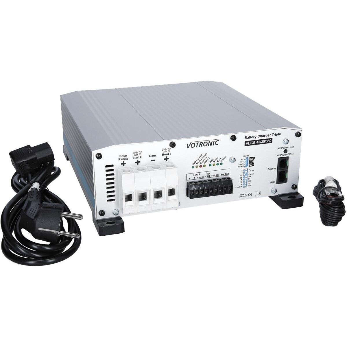 Votronic VBCS 45/30/350 Triple-CI Solarladeregler für Gel-Batterien