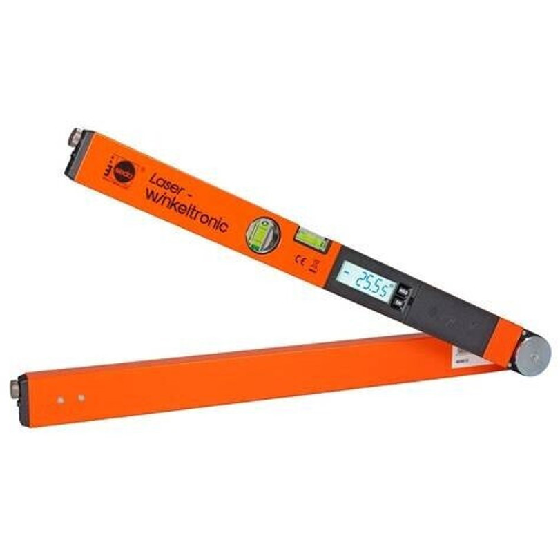 Nedo Laser Winkeltronic mit 2 Lasermodulen - Digitale Laser-Wasserwaage 460612