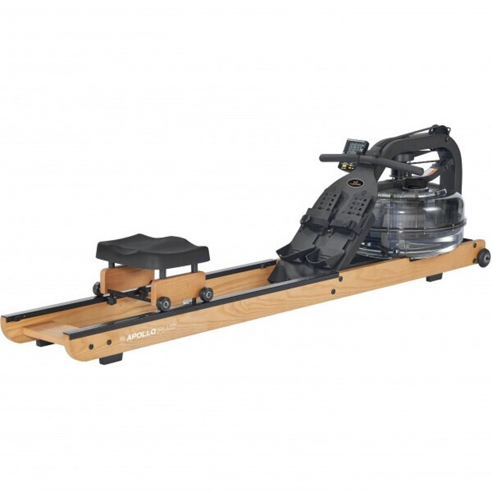 First Degree Fitness Apollo Plus Rudergerät - Professionelles Wasser-Rudergerät für das Heimtraining