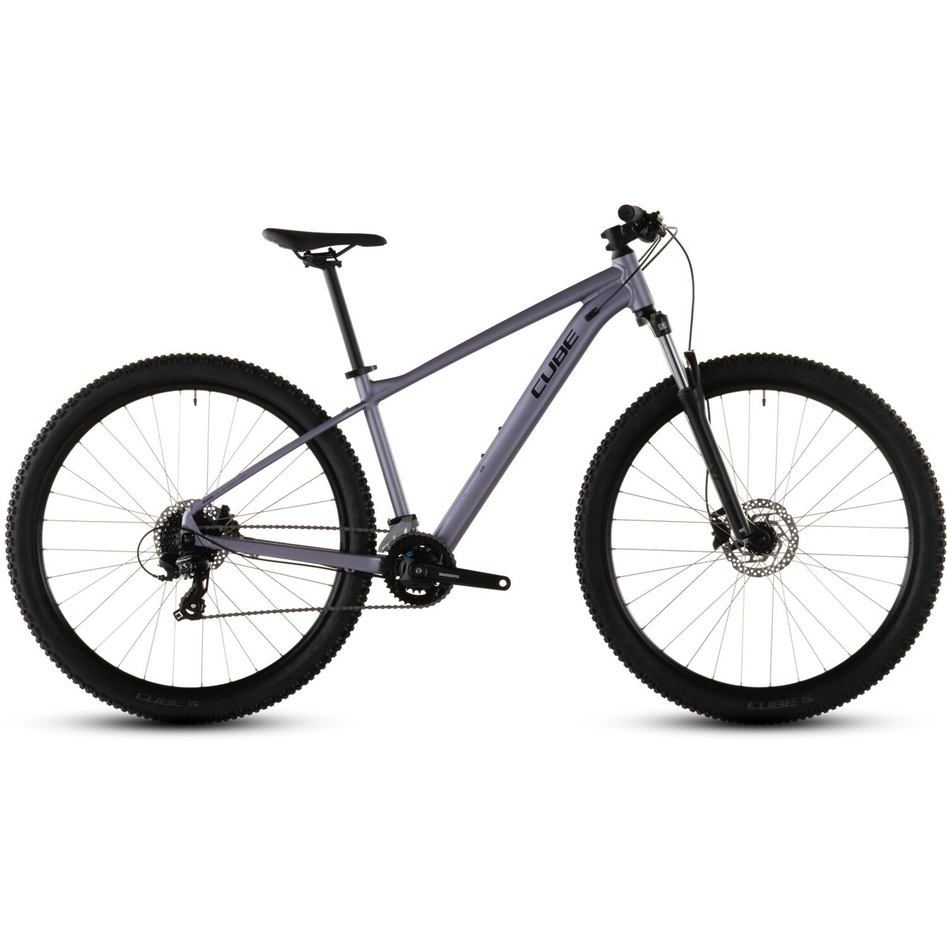 Cube Aim ONE 2026 Hardtail Mountainbike - Lightpurple'n'Chrome