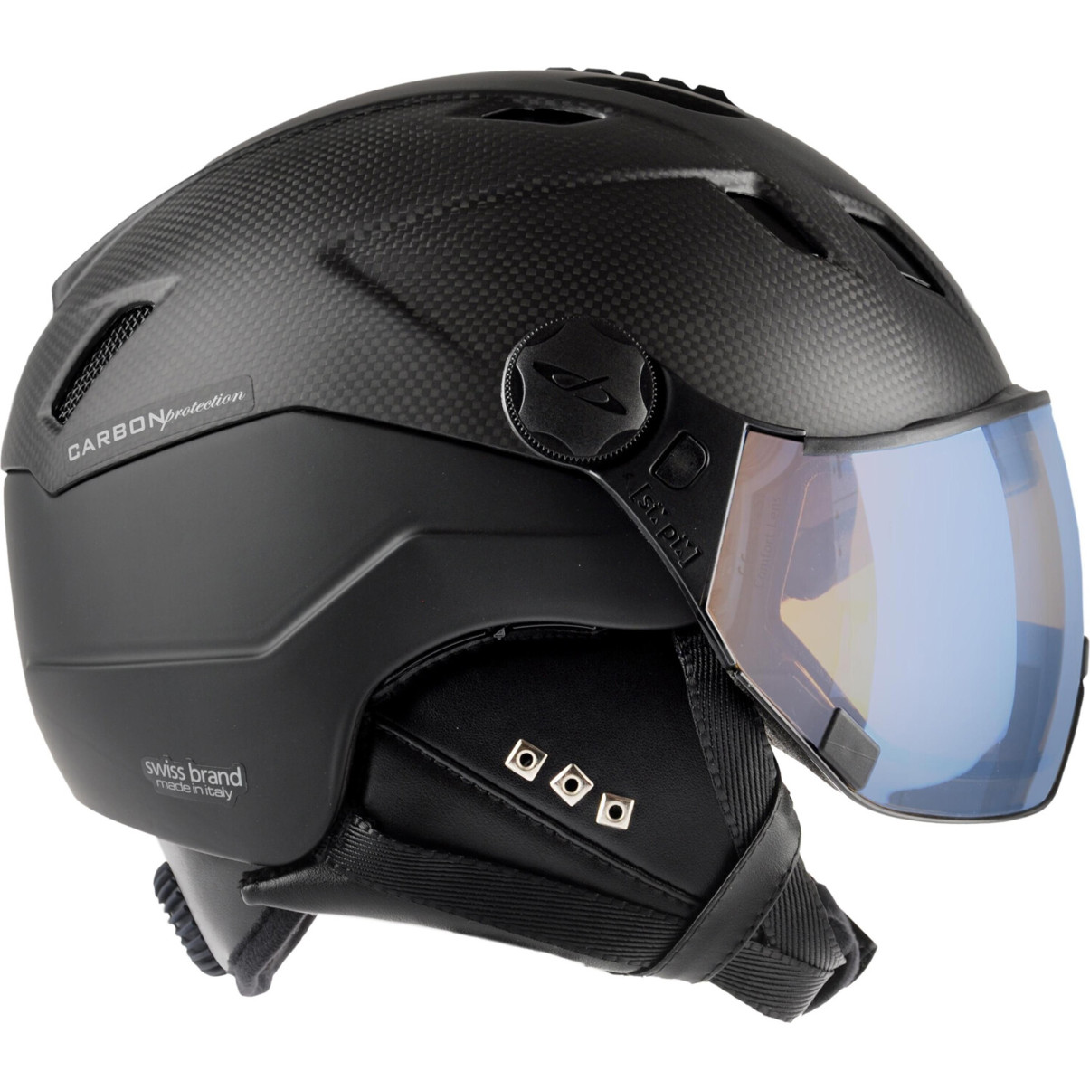 CP Helmets Corao+ Carbon - Ski- und Snowboardhelm (CarbonSoftTouch / BlackSoftTouch)