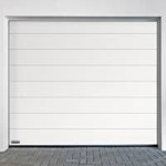 Teckentrup Garagentor 2375 x 2000 mm mit Torantrieb RAL 9016 (Verkehrsweiß)