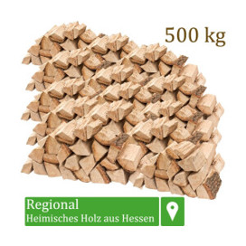 Flameup Eiche Holzscheite 500kg – 25cm kammergetrocknet – Hochwertige Brennstoffe