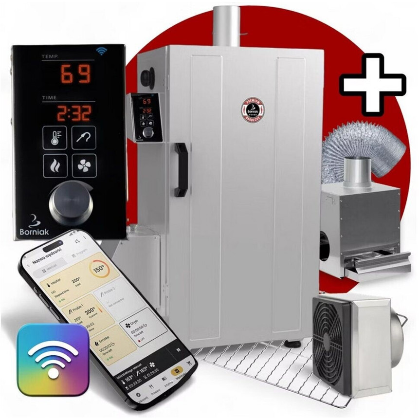 Borniak Räucheröfen 70 BBQ Inox Simple