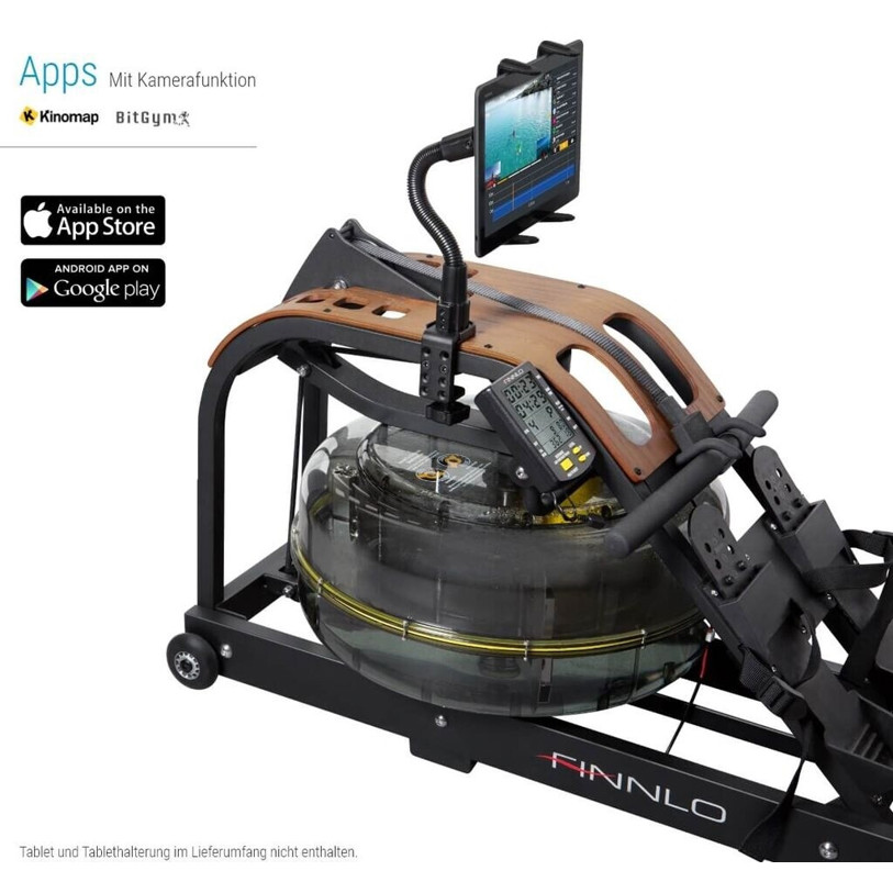 Finnlo Aquon Waterflow Rudergerät - Hochwertiges Wasserwiderstandsgerät für effektives Training