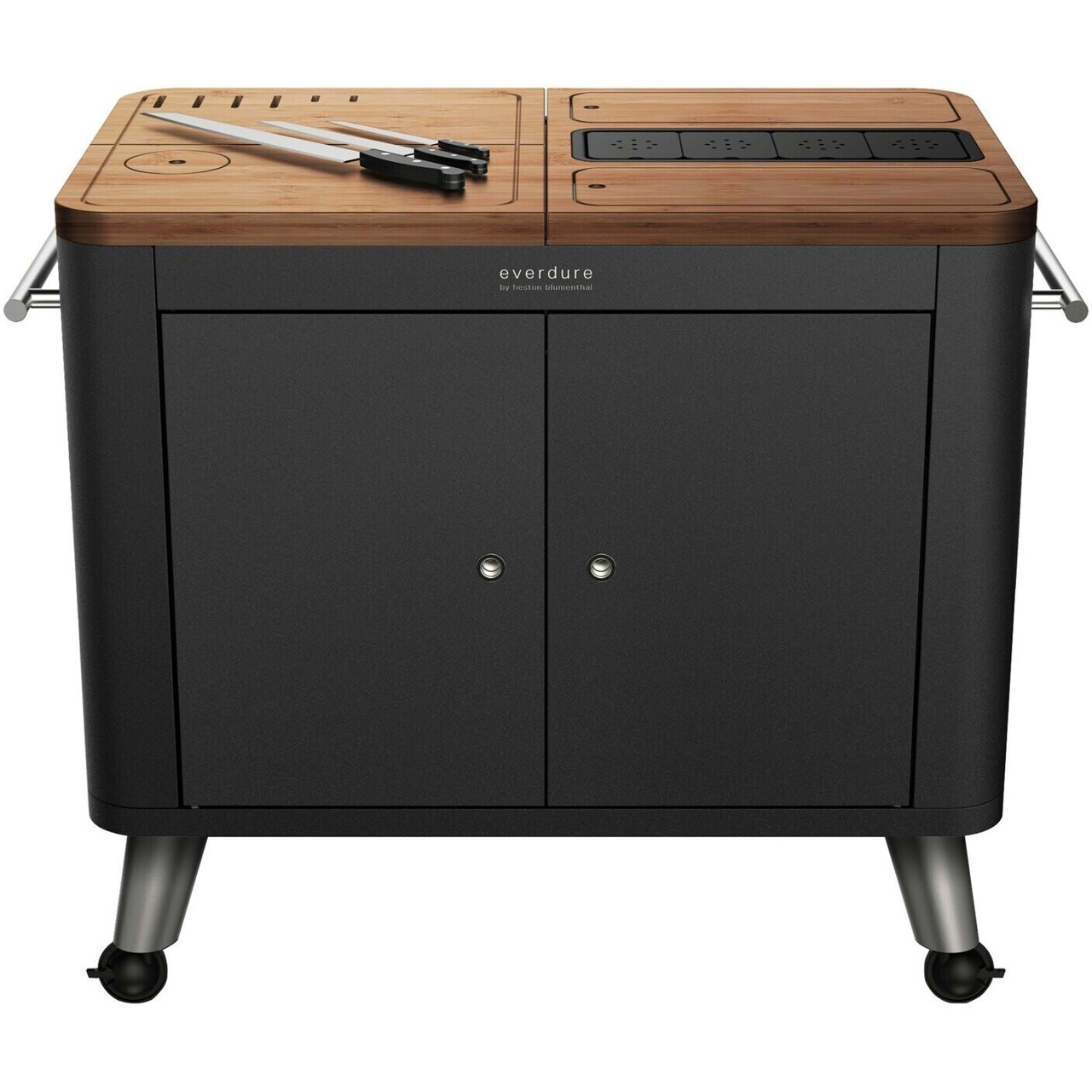 Everdure Beistelltisch mit Laufrollen (HBPKB)