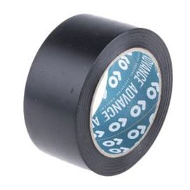 Advance Tapes AT7 PVC Isolierband - Schwarz, 0.13mm x 50mm x 33m, Temperaturbereich: -5°C bis +70°C