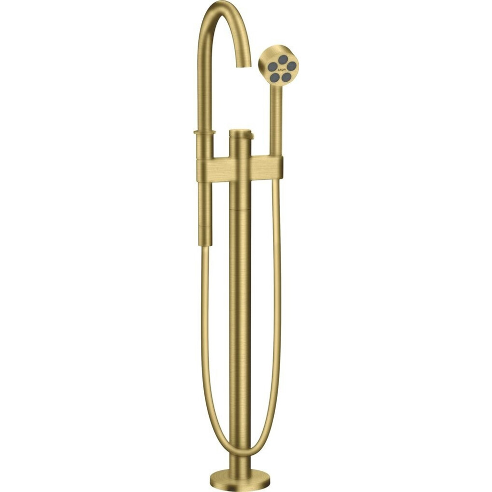 Axor One Einhebel-Wannenmischer - Bodenstehend - Brushed Brass (48440950)