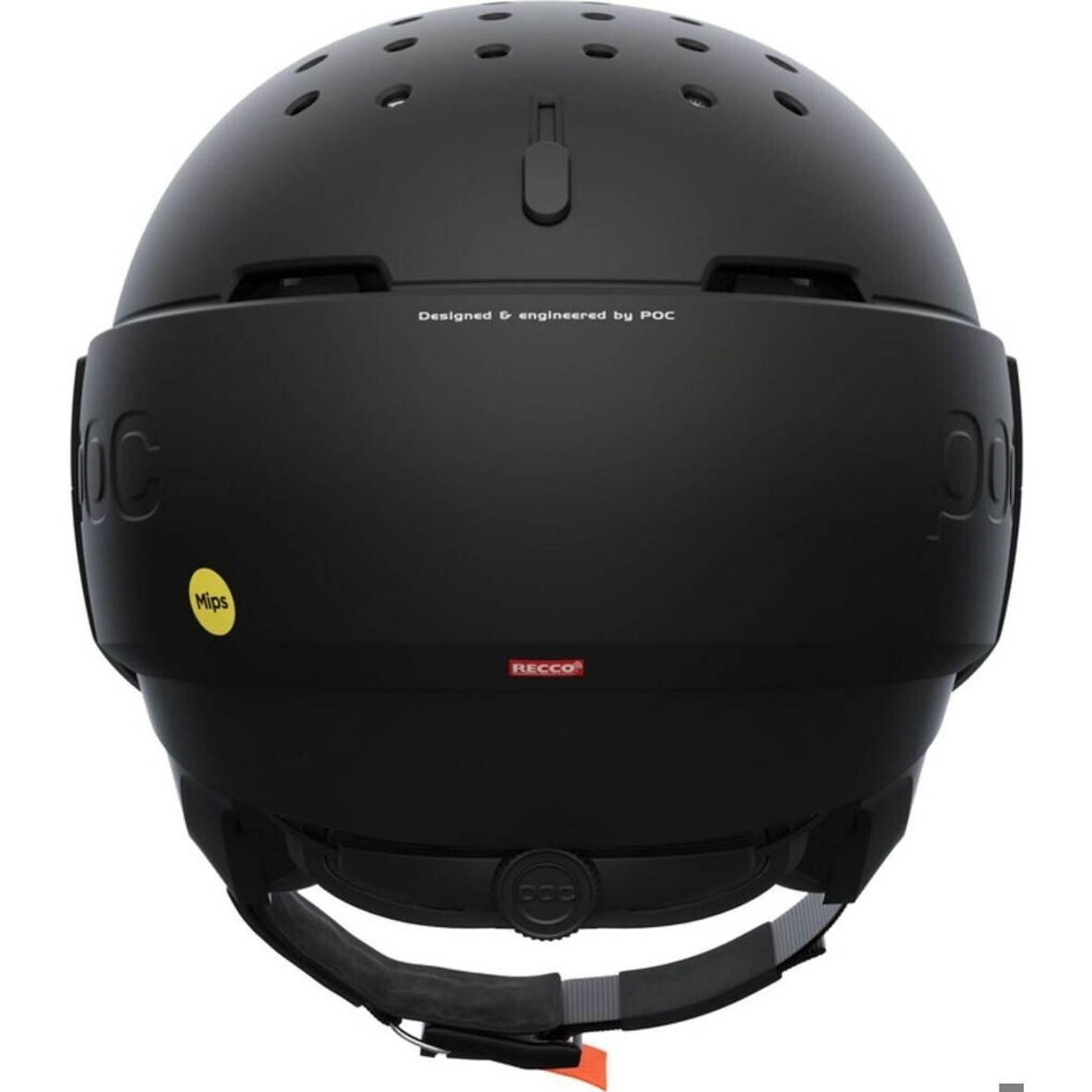 POC Levator MIPS Skihelm - Uran Schwarz Matt