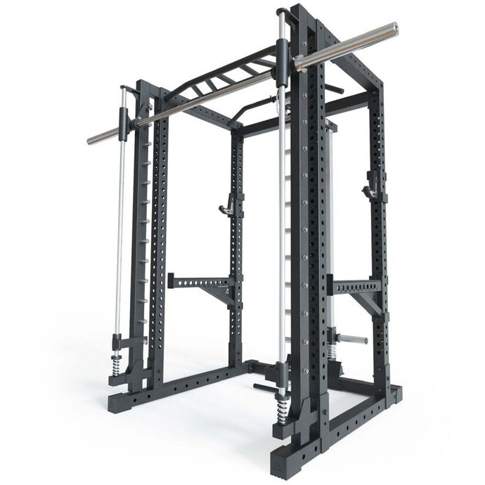 Atletica R7-Forge Power Rack mit Plattenbeladung - Robust & Vielseitig für Krafttraining