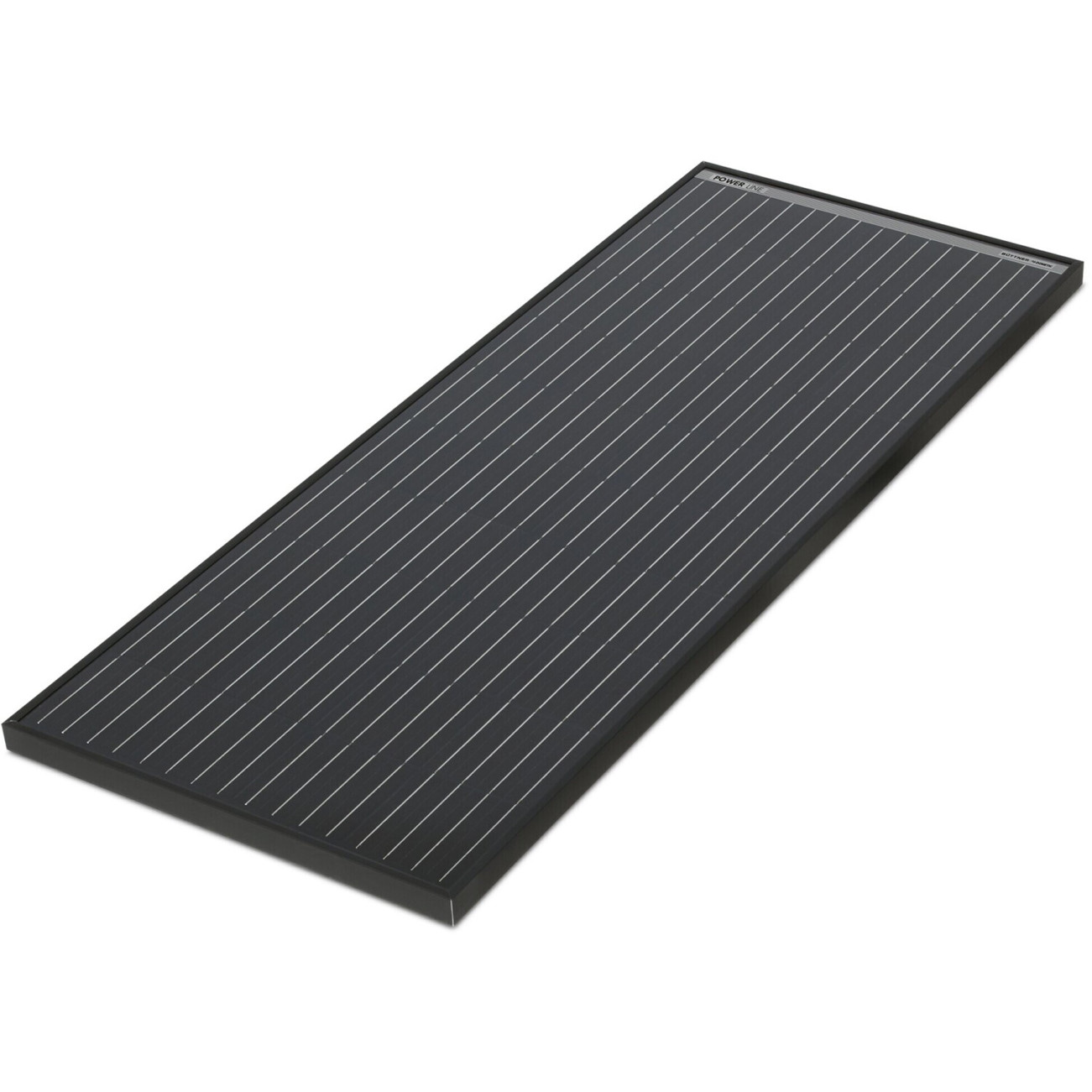 Büttner Elektronik MT S150 MC-80K Power Black Line - 150W Monokristallines Solarmodul für Wohnmobile