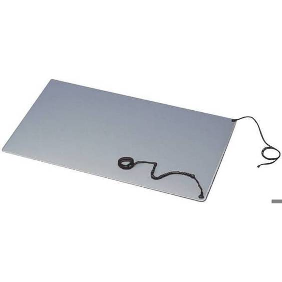 BJZ C-184 ESD-Tischmatten-Set mit Erdungsarmband - Grau, 900mm x 600mm