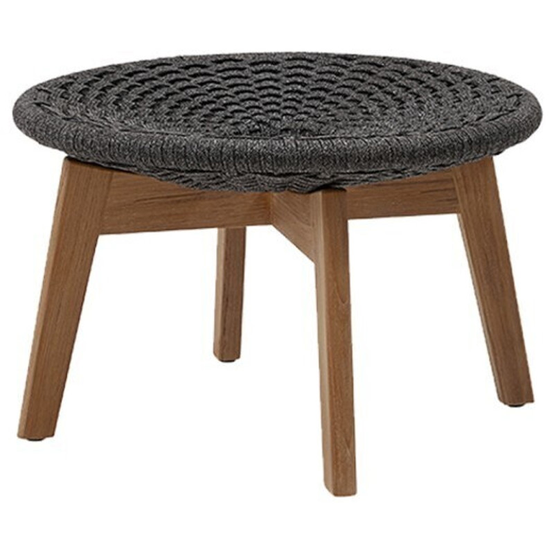 Cane-line Hocker Peacock RODGT Dark grey