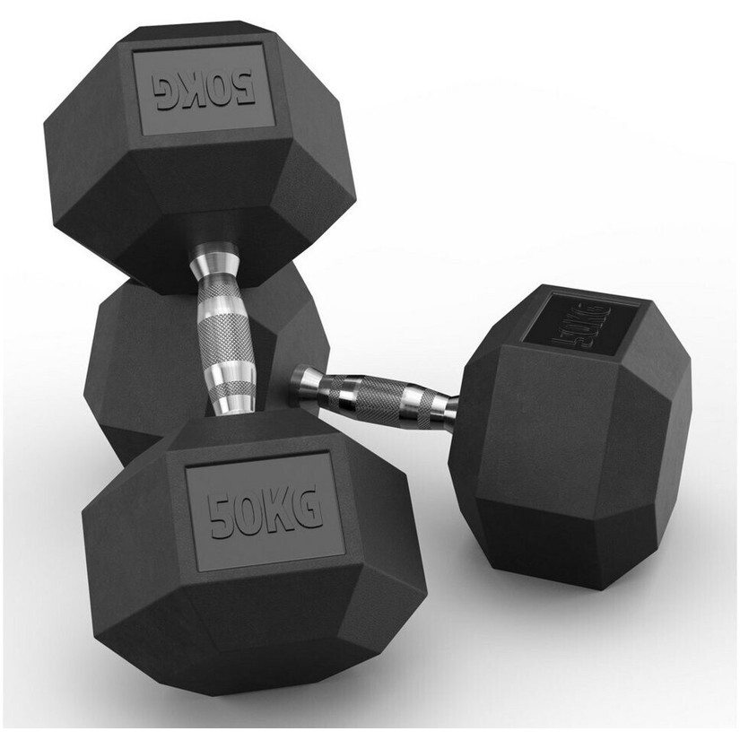 Atletica Hexagon Hantelset - 2 x 50kg