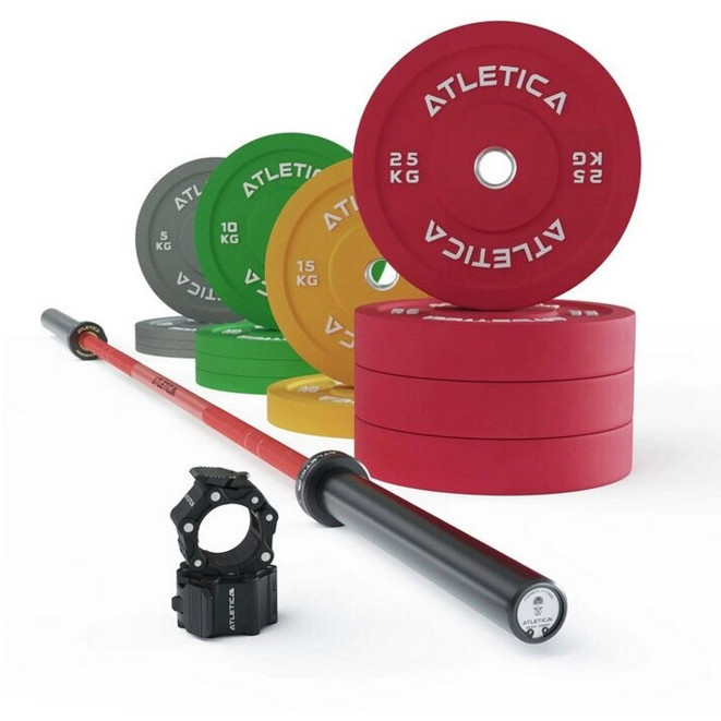 Atletica Gamma 190kg Powerlifting Langhantel - Hochleistungs-Hantel für Athleten