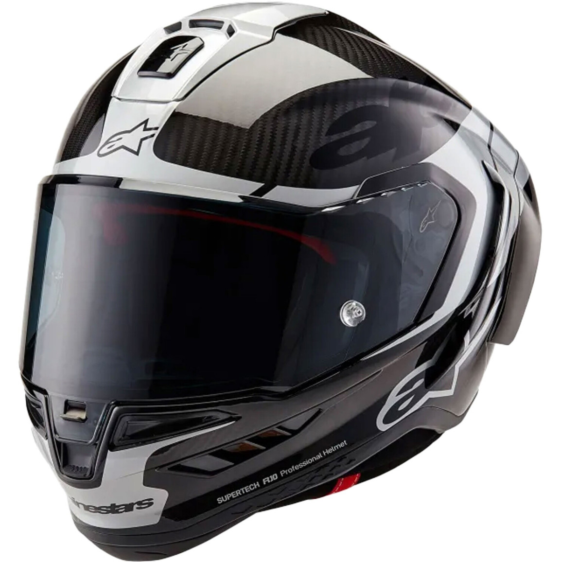 Alpinestars Supertech R10 Element Carbon schwarz/silber
