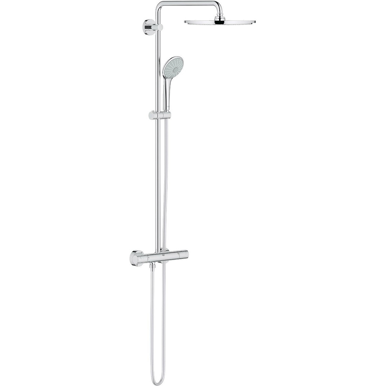 GROHE Euphoria 310 Duschsystem mit Thermostat - Wandmontage (26075000)