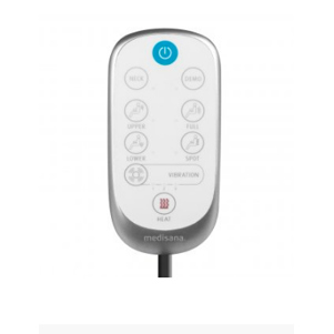 Medisana MCG 810 Elektrischer Massagestuhl - Grau - Entspannung für Zuhause