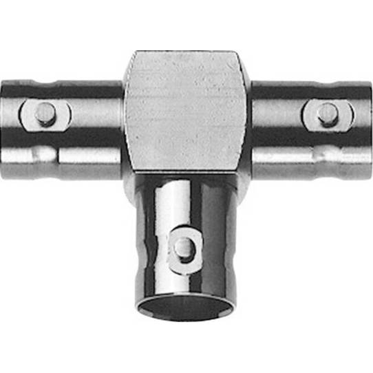 BNC T-Adapter - BNC T-Stück (Bu-Bu-Bu)