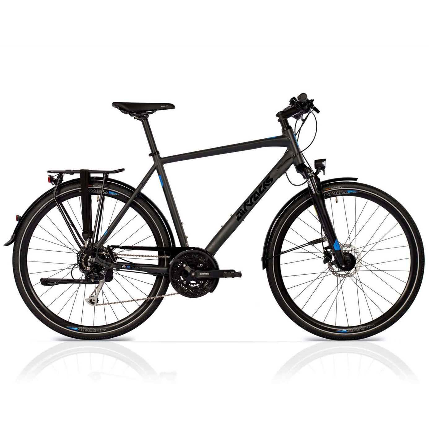 Airtracks 28" Herren Trekkingrad TR.2845 - Diamantrahmen, Shimano Alivio 27-Gang, Tourenrad
