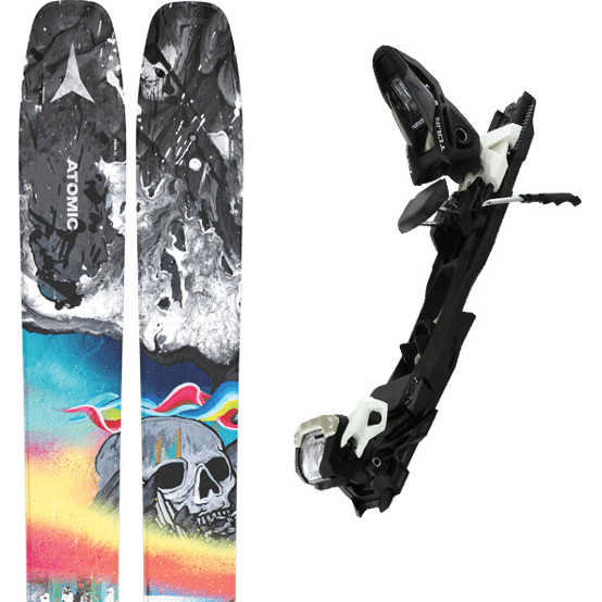 Atomic Bent Chetler 120 (2025) - Schwarz/Mehrfarben - Alpin Ski