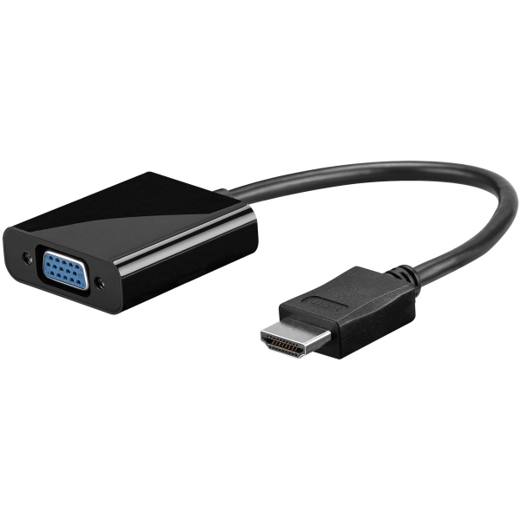 Goobay VGA Adapter Videokonverter - Hochwertige Signalübertragung für optimale Bildqualität
