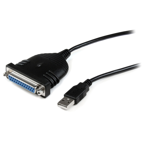 StarTech USB auf Parallel Adapter Kabel 1,8m - Centronics DB25 / IEEE1284 Druckerkabel
