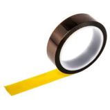Hi-Bond HB830 Polyimid Isolierband - Bernsteinfarben - 0,07mm x 25mm x 33m - Temperaturbereich: -20°C bis +260°C