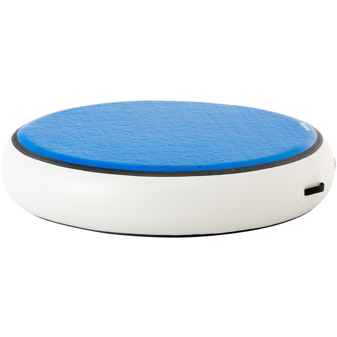 AirTrack Factory AirSpot – Aufblasbare Runde Sportmatte in Blau