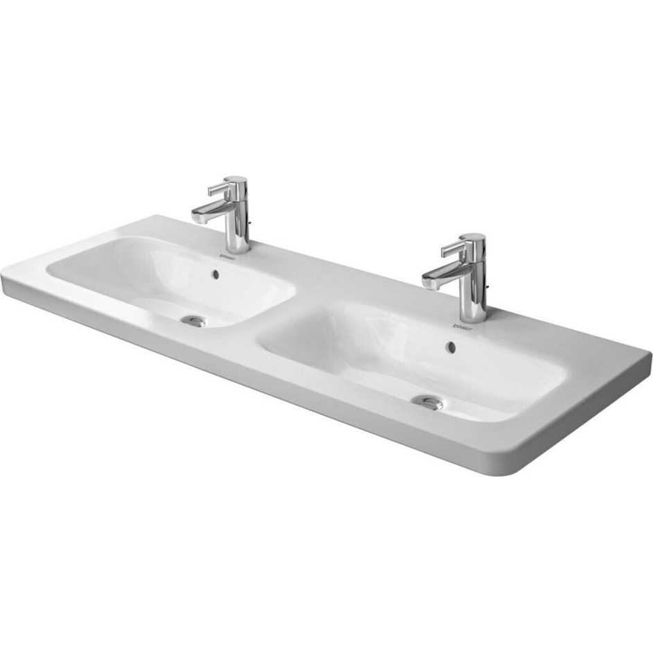 Duravit DuraStyle Waschbecken 130 x 48 cm in Weiß Alpin (2338130000)