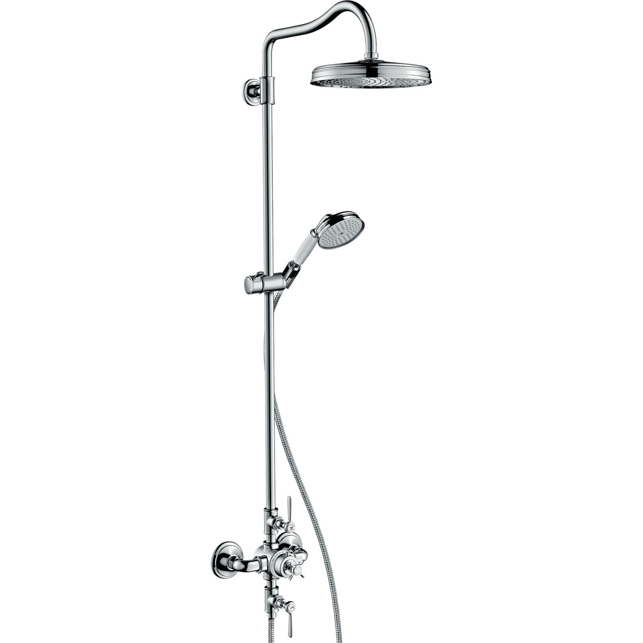 Axor Montreux Dusche Showerpipe 240 Chrom 1-Jet (16572000)